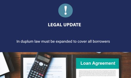 In duplum law must be expanded to cover all borrowers