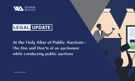 The Dos and Don’ts of an auctioneer while conducting public auctions