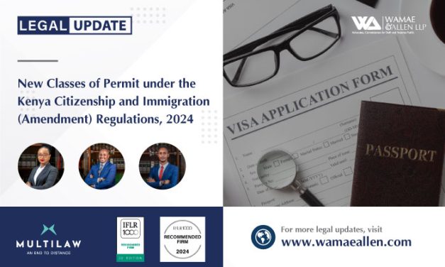 New Classes of Permit under the Kenya Citizenship and Immigration (Amendment) Regulations, 2024