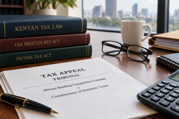 KRA tax assessment in African Banking Corporation tax appeal