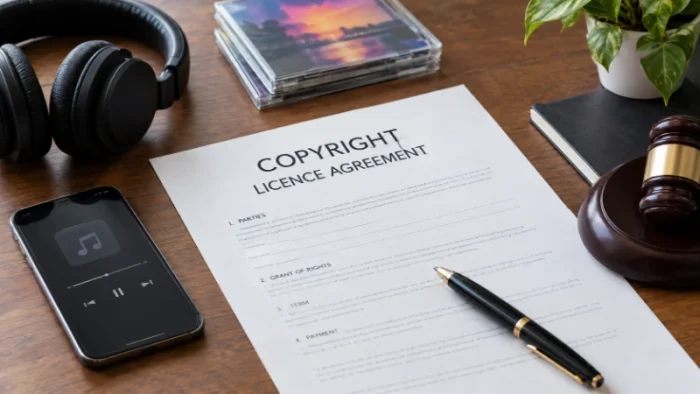 Copyright clearance in Kenya licensing agreement and music equipment